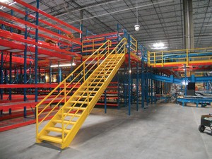 Pallet Rack & Pick Module Mezzanine